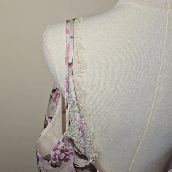 Express Floral Lace Cami XL Cottagecore Coquette Feminine Romantic Top Camisole - Picture 7 of 11